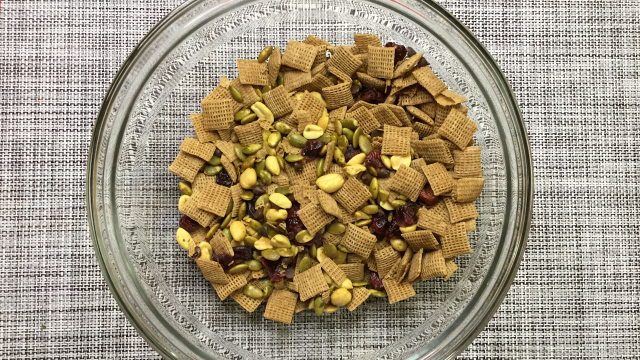 Pumpkin Seed Cluster Snack Mix