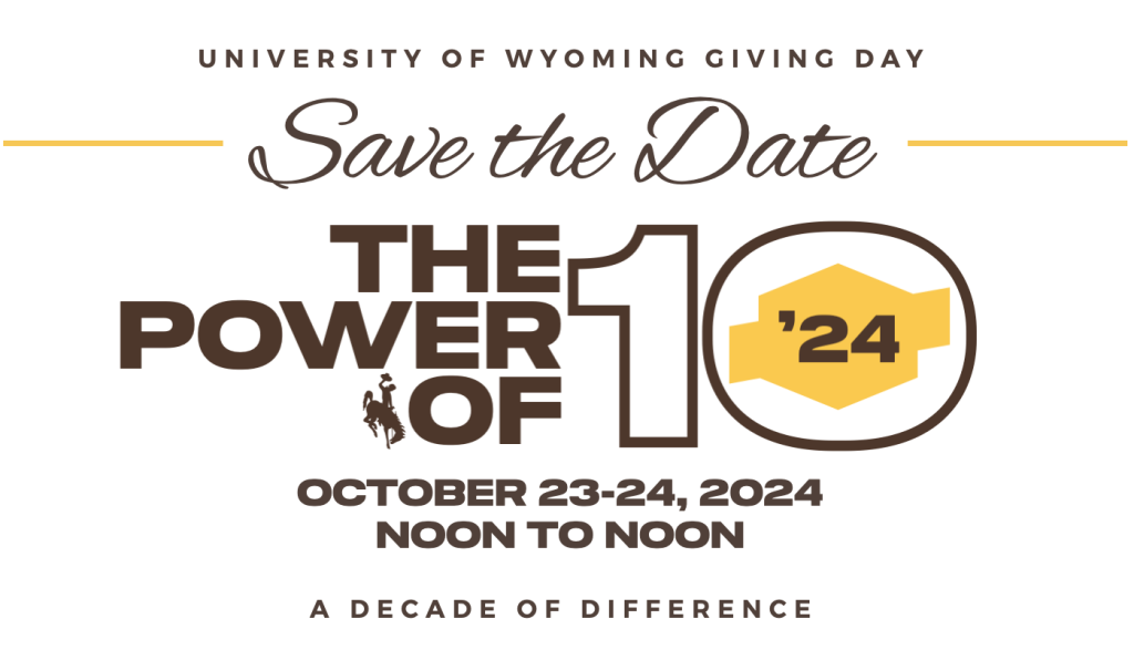 Save the date graphic for UW giving day 2023